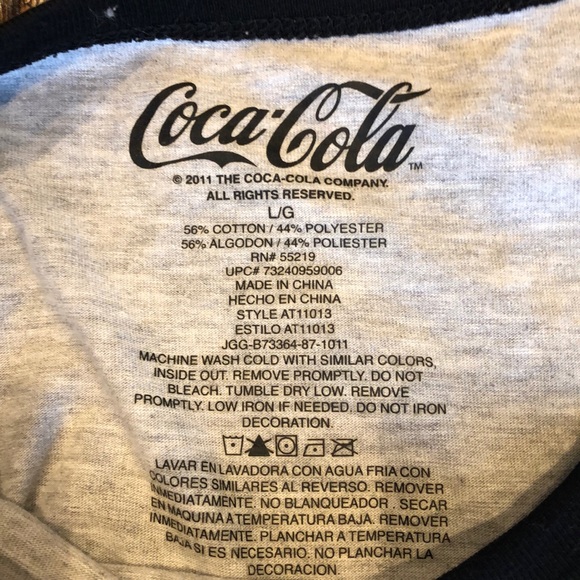 Coca Cola Coke Bottles Tee, Men's Large - Picture 3 of 3
